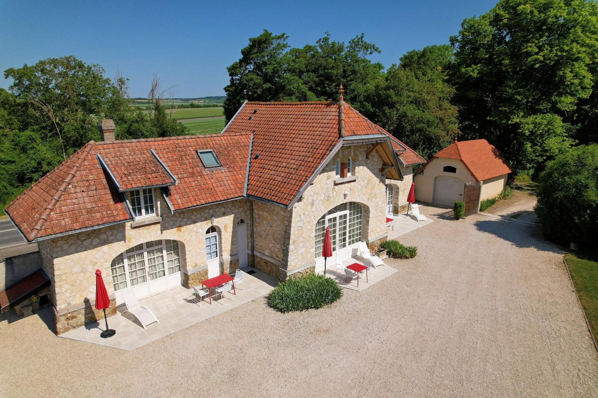 La Bertonnerie En Champagne Acomodação com café da manhã Prunay Exterior foto